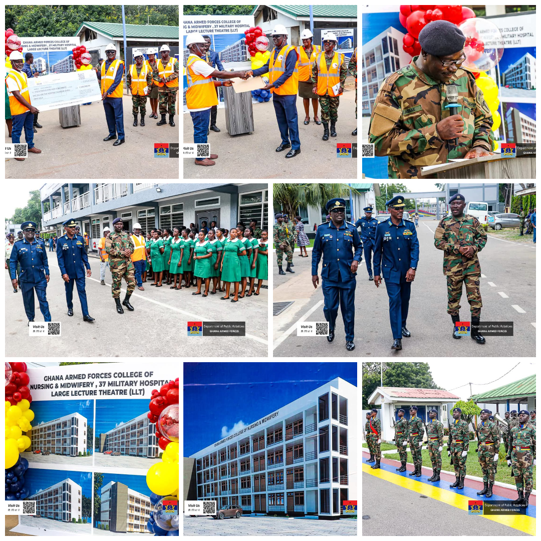 GHANA ARMED FORCES COLLEGE OF NURSING AND MIDWIFERY UNVEILS PLAN FOR ULTRA-MODERN LECTURE BLOCK